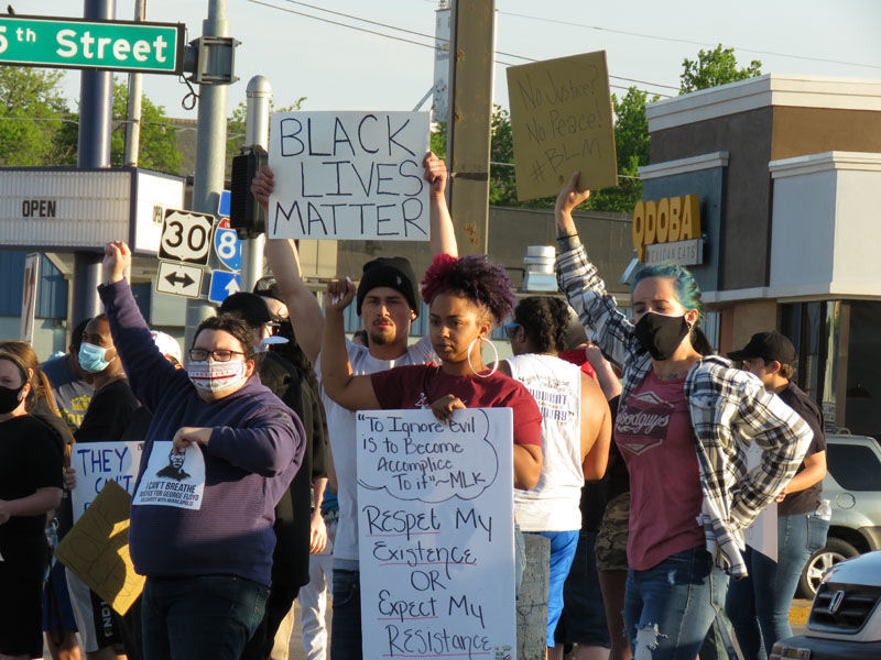 Kearney protest May 30